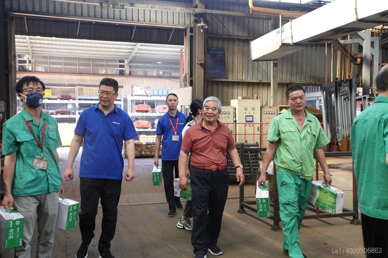 公司領導深入一線慰問員工，傳遞溫暖關懷